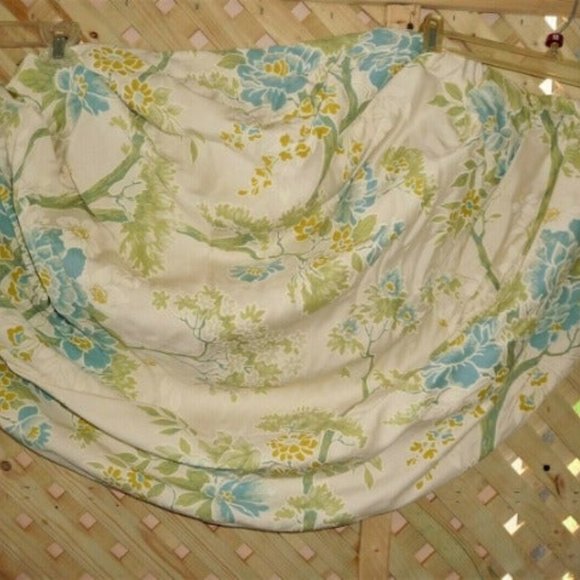 Vtg JC Penney Custom Drapes 7 Pcs 100 x 84 Peony - Picture 2 of 8